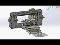 Control del PLC para el ensamblaje del juego de ruedas del metro